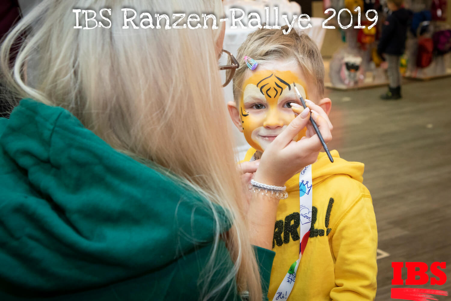 Ranzen Rallye Kinderschminken