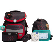 School Mood Schulranzenset 7-tlg. Timeless Pro Mika Drache