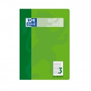 Oxford Schreibheft, A4, Oxford Schreibheft, A4, Lineatur 3, Rand rechts