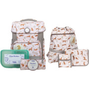 School Mood Schulranzenset 7-tlg. Champion Leopard Nordic Collection