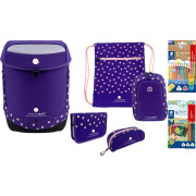 InnovabaQ Schulranzen-Set 8-tlg. Viola Pastell