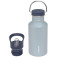 Lässig Bottle Stainless Steel light blue