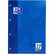 Oxford Berufsschulblock Oxford Berufsschulblock A4 50 Blatt 90g liniert Rand li+re Lin. 27