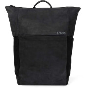 Salzen Rucksack Vertiplorer Leather Charcoal Black
