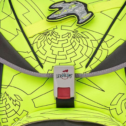 DerDieDas Schulranzen Superflash Neon Fighter