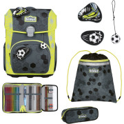 Scout Neo Superflash Extreme Schulranzen-Set 4-tlg. Soccer Star