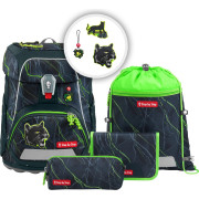 Step by Step FIT Schulranzen-Set Danger Cat Chiko 5-tlg.