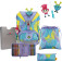 DerDieDas Ergoflex Schulrucksack Set 5-tlg. Hippie Hair