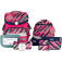 School Mood Schulranzenset 7-tlg. Timeless Air+ Yuna Neon Pink