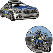 Scout Funny Snaps Move 2er Set Blue Police