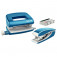 Leitz NeXXt WOW Set Mini-Heftgerät und -Locher Blau