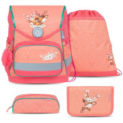 Belmil Compact Belmil Compact Schulranzenset 4-tlg. Cute Doe