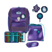 Scout Genius Scout Genius Schulranzen-Set 4-tlg. Exklusiv Superflash Purple Magic 2023