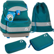 Finkid Schulranzenset Finkid Schulranzenset 4-tlg. BUDDY EKO SPORT deep jungle/mosaic