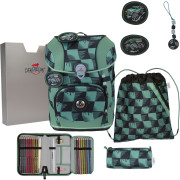 derdiedas Schulranzen Set 5-tlg. ErgoFlex Tiny Superflash Super Truck