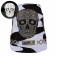 ReeFlexx Rucksackhülle Black White Skull M