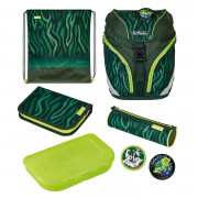 Herlitz Schulranzenset Herlitz Schulranzenset SoftLight Plus Jungle
