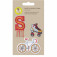 Lässig Woven Sticker Stick on Bike