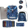 derdiedas Schulranzen Set 5-tlg. ErgoFlex Light Dark Dragon