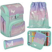 Scooli EasyStart Schulranzen Set 5-tlg. Butterfly Wishes