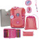 derdiedas Schulranzen Set 5-tlg. ErgoFlex Tiny Superflash Coral Reef