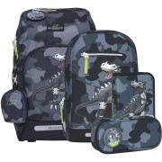 Beckmann Active Air FLX Beckmann Active Air FLX Schulrucksack-Set 5-tlg Camo Rex