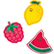 Lässig Textile Woven Sticker Stick on Fruits