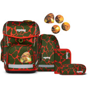 ergobag Cubo Schulranzen ergobag Cubo Schulranzen Set 5-tlg. FeuerspeiBär 2025