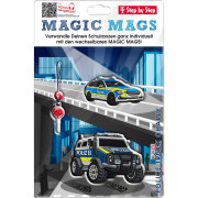 Step by Step MAGIC MAGS Police Truck Charly