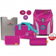 DerDieDas Schulranzen Set DerDieDas Schulranzen Set 5-tlg. Ergoflex MAX Buttons Boho