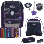 Scout Genius Safety Light Scout Genius Safety Light Schulranzen-Set 4-tlg. Spooky Starlight