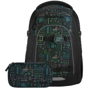 Coocazoo Rucksack-Set 3-tlg. MATE Humedica Free Spirit