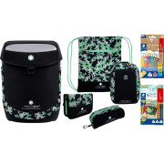 InnovabaQ Schulranzen-Set 8-tlg. Nero Menta