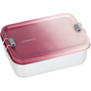 Lässig Lunchbox Stainless Steel Solid berry/rose