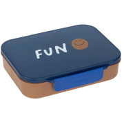 Lässig Bento-Lunchbox Little Gang Smile navy