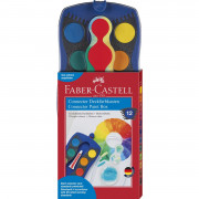 Faber-Castell Farbkasten Faber-Castell Farbkasten 125001 Connector 12 Farben
