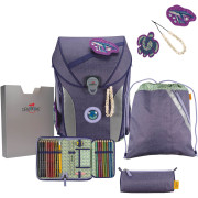 DerDieDas Ergoflex Max DerDieDas Ergoflex Max ECO Schulranzen Set 5-tlg. My Planet