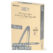 Kopier-Offset A3 KP380 REYAdagio 80g sand Pckg. a 500 Blatt