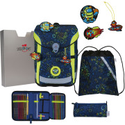 derdiedas Schulranzen Set derdiedas Schulranzen Set 5-tlg. ErgoFlex Easy Neon Crazy