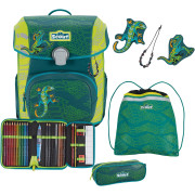 Scout Neo Superflash Scout Neo Superflash Extreme Schulranzen-Set 4-tlg. Lizard