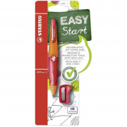 Stabilo Druckbleistift Stabilo Druckbleistift B-46876-5 EASYergo HB 3.15 orange/rot + Spitzer für Rechtshänder