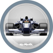 McNeill McAddys zu Schulranzen Fahrzeuge F1/hellgrau