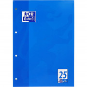 Oxford Berufsschulblock Oxford Berufsschulblock A4 50 Blatt 90g liniert m.Rand Lin. 25