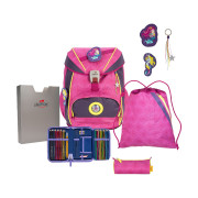 DerDieDas Schulrucksack DerDieDas Schulrucksack Set 5-tlg. ErgoFlex Exklusiv Superflash Pink Mermaid 2023