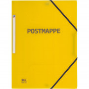 Oxford Eckspannermappe A4 Oxford Eckspannermappe A4 mit Aufdruck Postmappe gelb