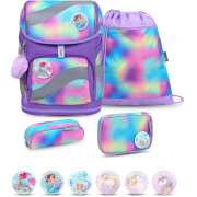 Belmil Smarty Belmil Smarty Schulranzenset 5-tlg. Rainbow Color
