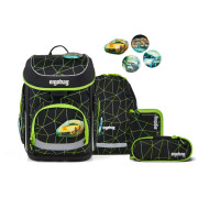 ergobag Cubo Schulranzen Set 5-tlg. CyBär Race