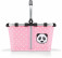 Reisenthel Einkaufskorb carrybag XS kids panda dots pink