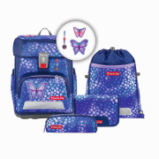 Step by Step CLOUD Step by Step CLOUD Schulranzen-Set Butterfly Maja 5-teilig