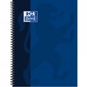 Oxford Collegeblock A4, Oxford Collegeblock A4, 80 Blatt, kariert mit Innenrand